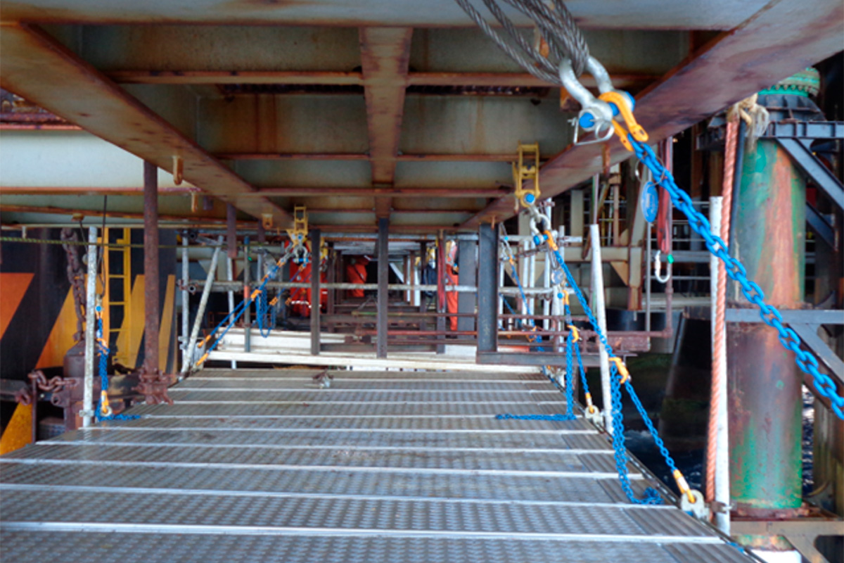 Suspended Scaffolding and the Web PrinerDeck Platform 4