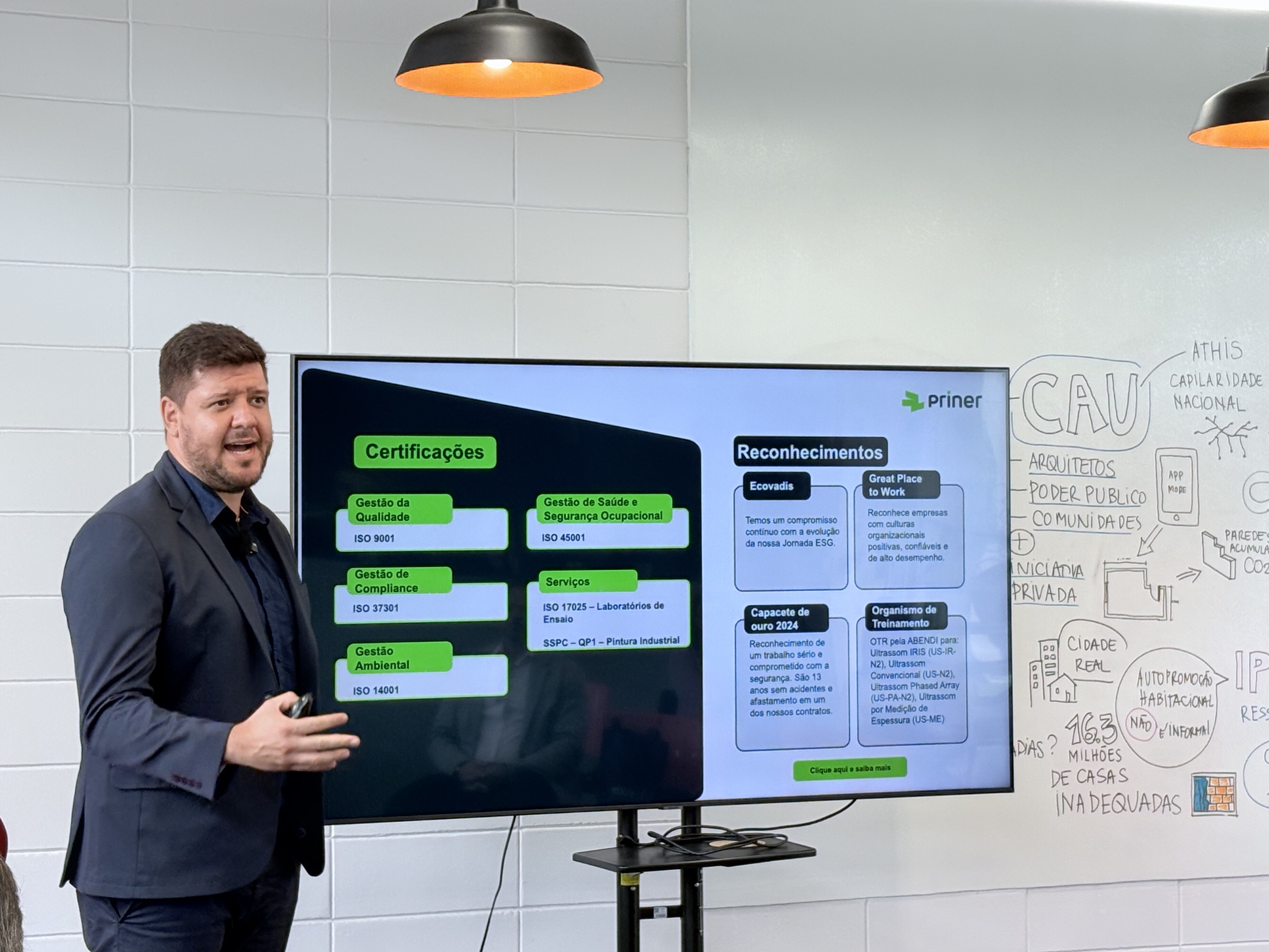 Priner participa do workshop organizado pela PAVI+ da ABCP