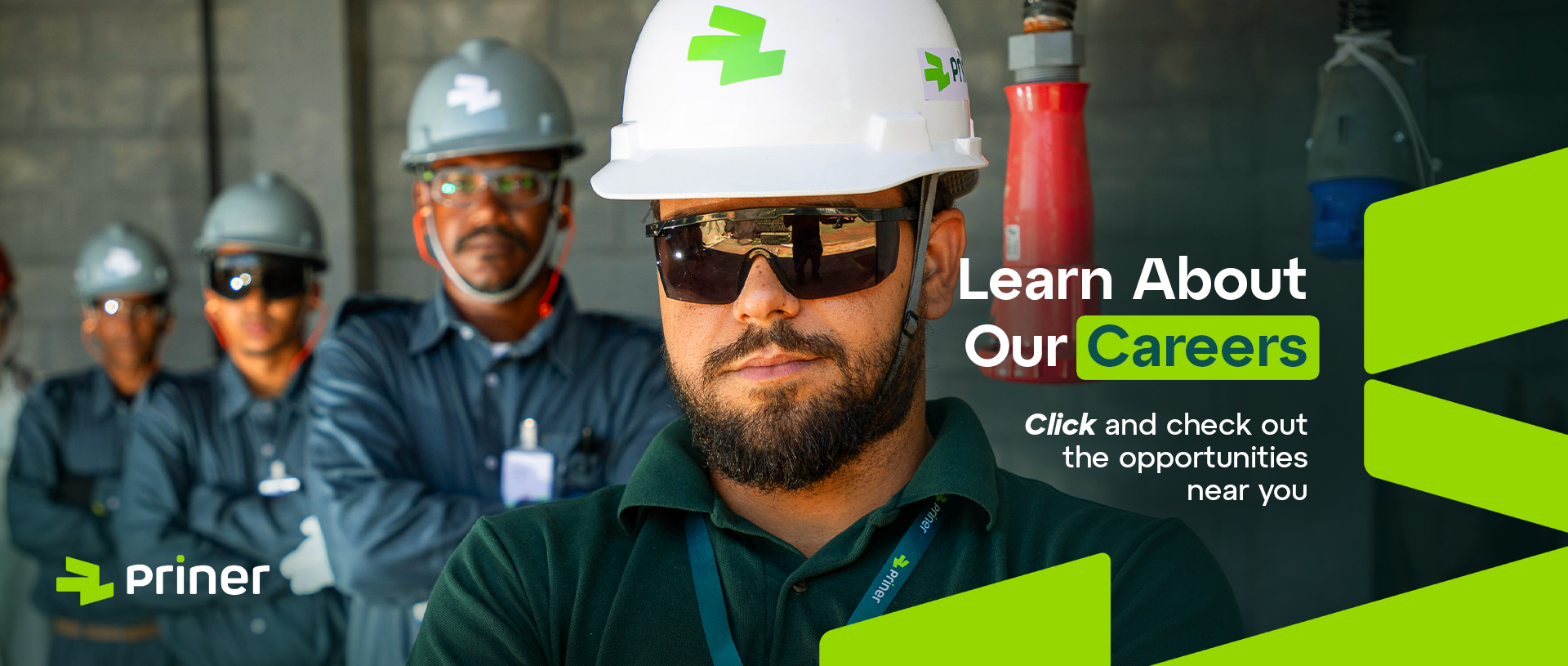 Banner Learn about our careers