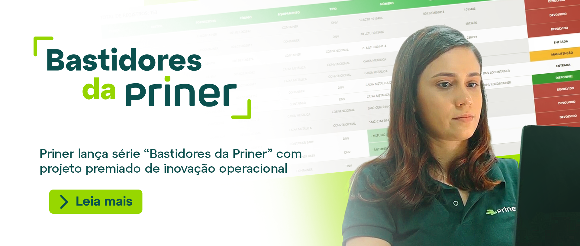 Banner Bastidores da Priner
