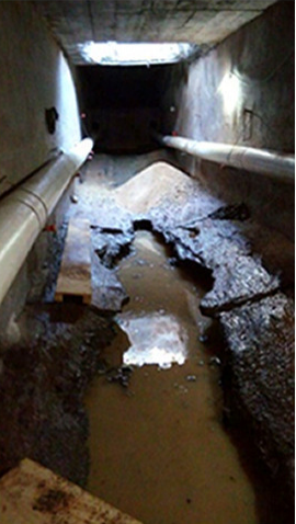 Recuperação estrutural de córrego subterrâneo 2